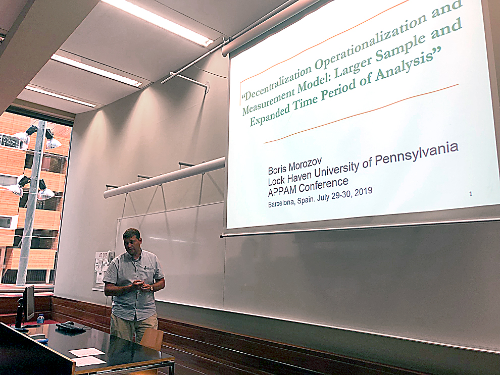 Professor Moroz LHU professor lectures in the Republic of Moldova and Barcelona - The ...